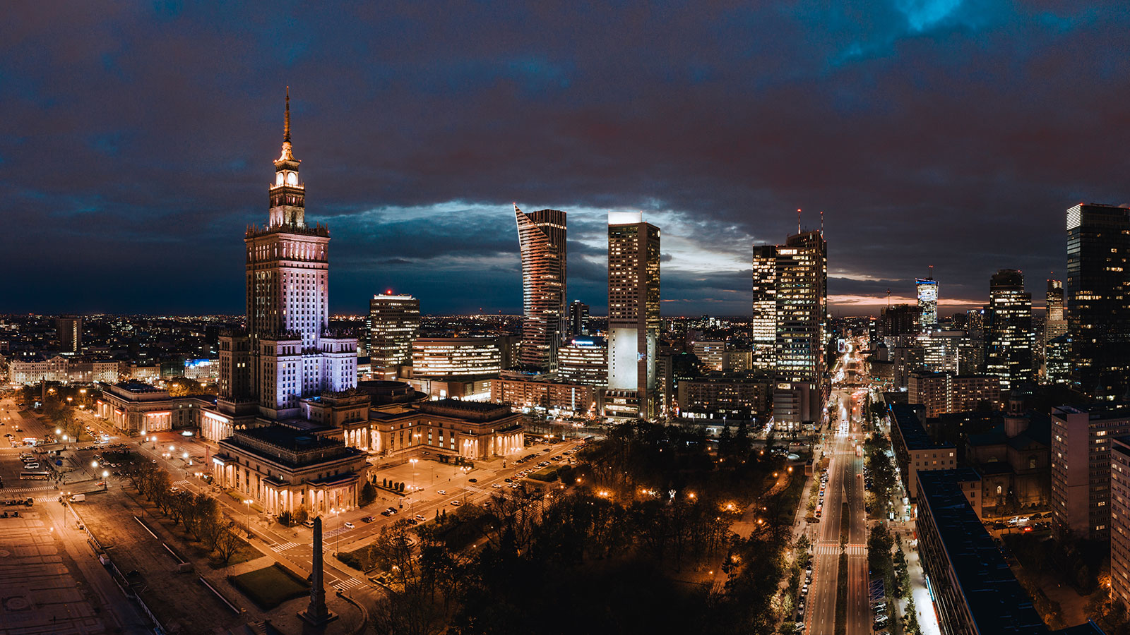 Warszawa - centrum biznesu